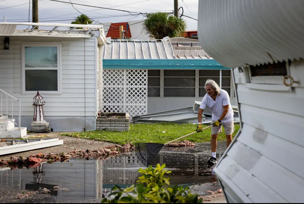 Florida residents are starting the process of rebuilding. Credit: The Washington Post/Getty