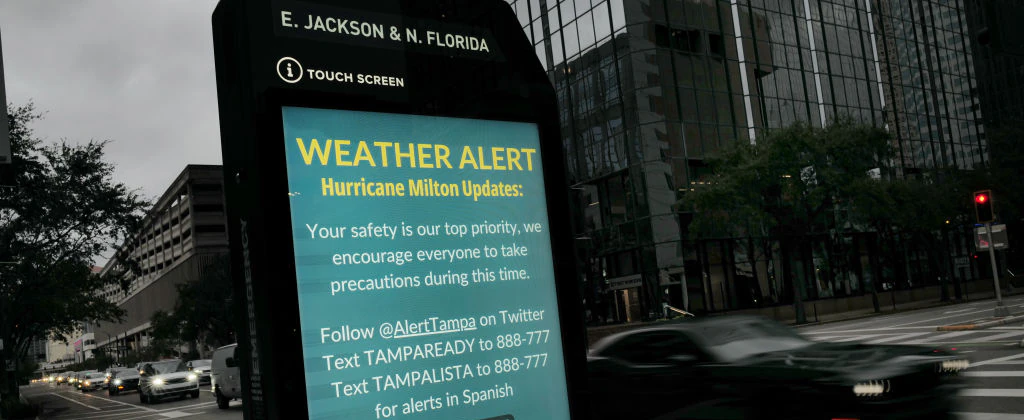 Weatherman breaks down in tears over devastating Hurricane Milton: 'This is just horrific'