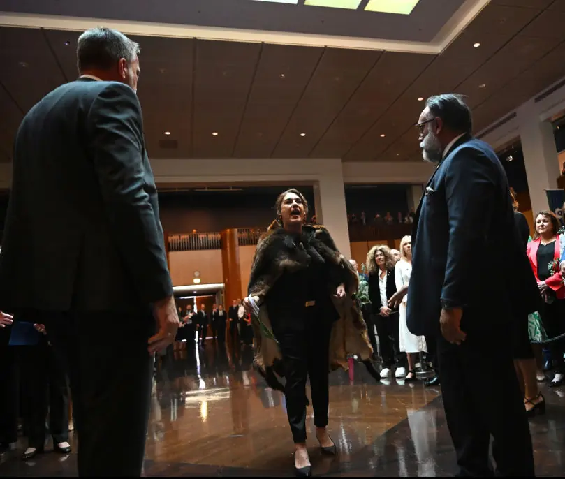 The outburst has left people divided. Credit: Pool / Getty