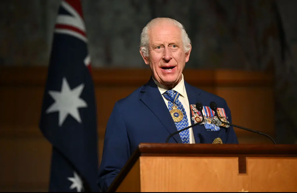 Moment angry Australian senator yells heated tirade at King Charles and Queen Camilla: 'You are not my King'