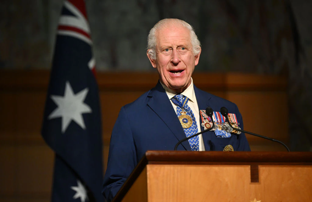 Moment angry Australian senator yells heated tirade at King Charles and Queen Camilla: 'You are not my King'
