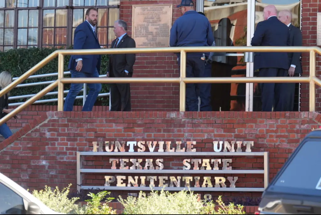 The inmate was put to death at the state penitentiary in Huntsville, Texas. Credit: Houston Chronicle/Hearst Newspapers / Getty