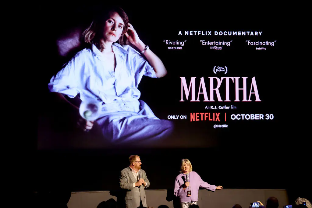 Martha Stewart revealed that she doesn't like some parts of the film. Credit: Kevin Mazur / Getty