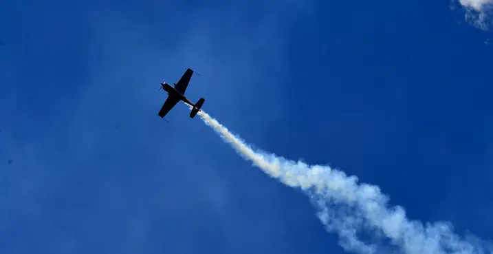 Pilot is tragically killed after plane crashes and bursts into flames in front of horrified onlookers at air show