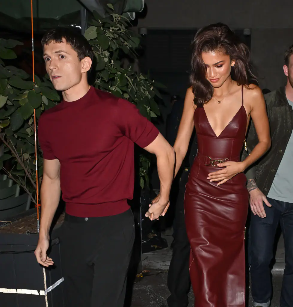 Tom Holland and Zendaya are on-screen lovers too. Credit: James Devaney / Getty