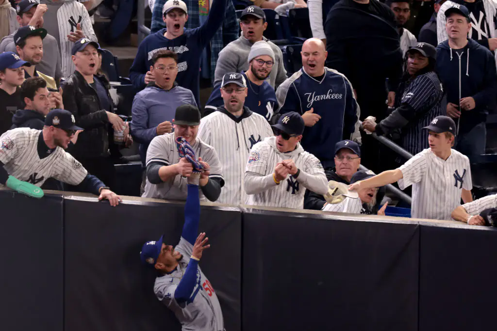 The moment left viewers in disbelief. Credit: Wally Skalij / Getty