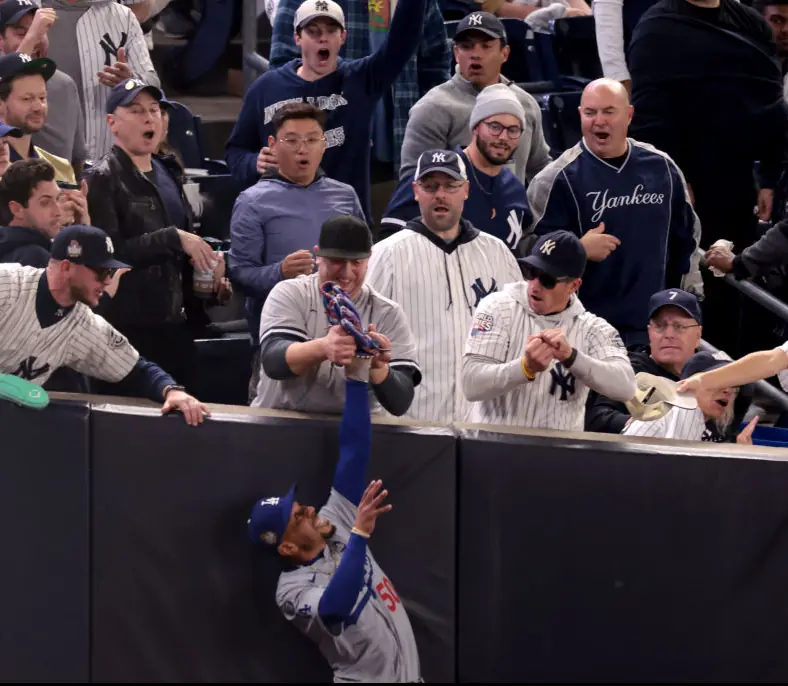 The moment left viewers in disbelief. Credit: Wally Skalij / Getty