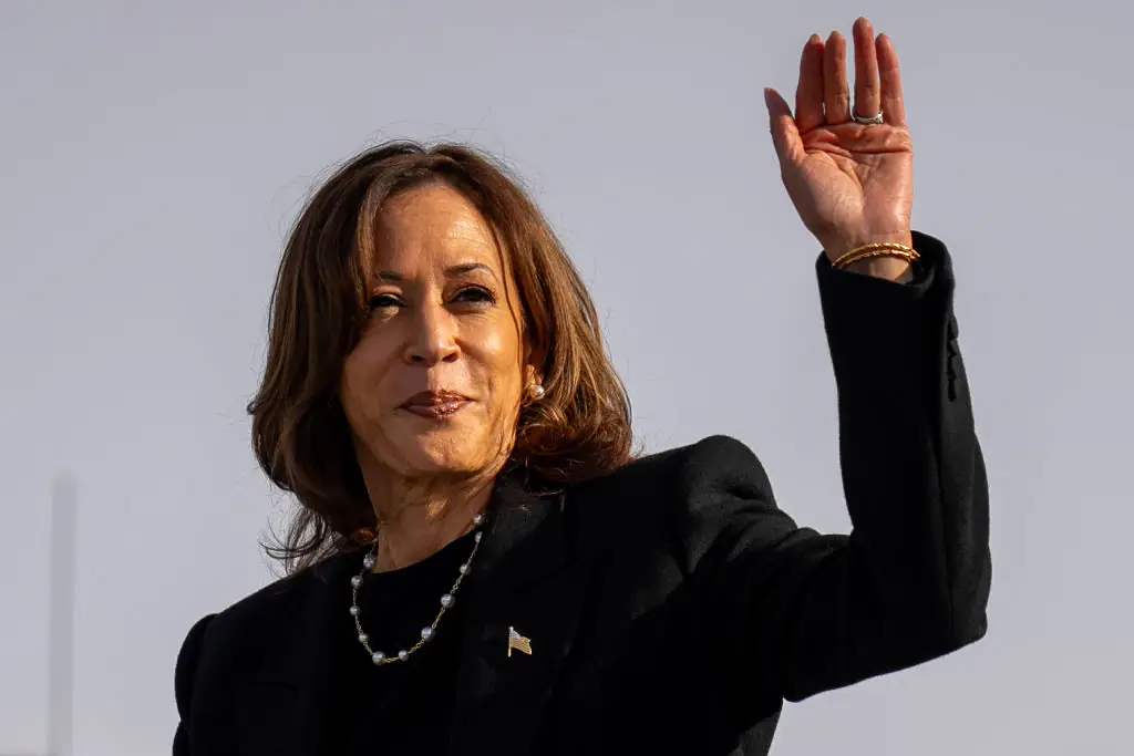 Athos Salomé has weighed on what will happen if Harris is successful. Credit: Andrew Harnik / Getty