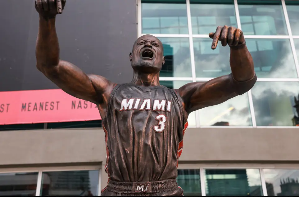 Dwyane Wade speaks out after 'unrecognizable' statue of him sparks backlash
