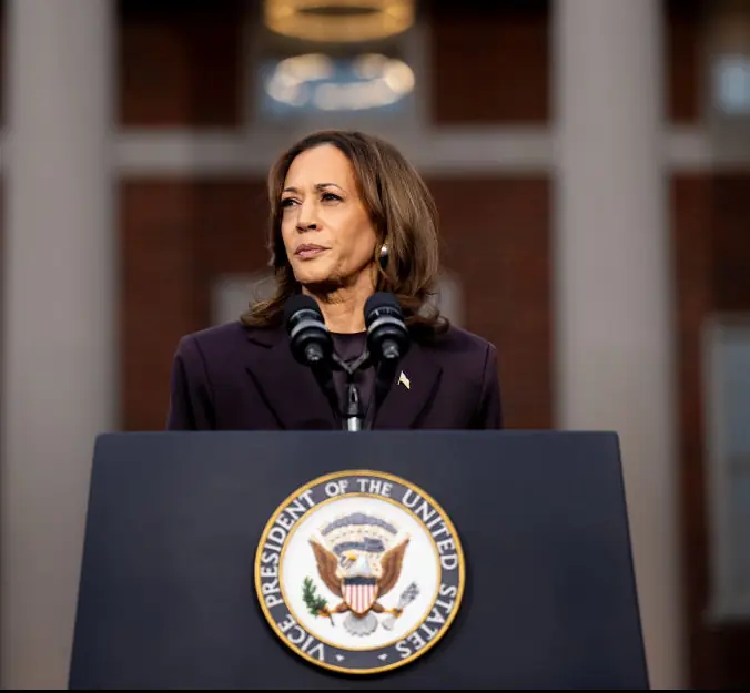 Harris called Trump to concede defeat. Credit: Andrew Harnik / Getty