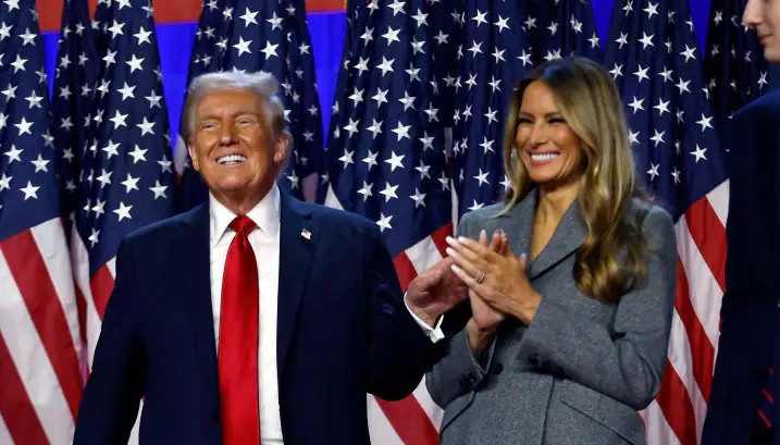 Donald Trump projected to become the next president of the United States of America