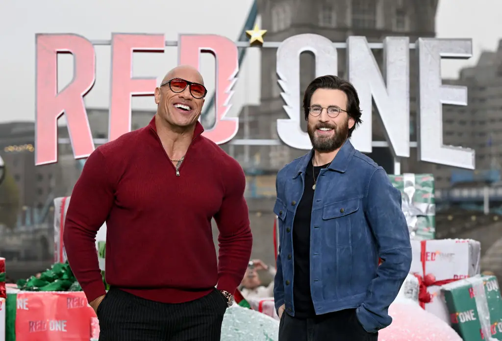 Co-star Chris Evans defended the star's frequent lateness. Credit: Jeff Spicer/Getty Images for Warner Bros. Pictures