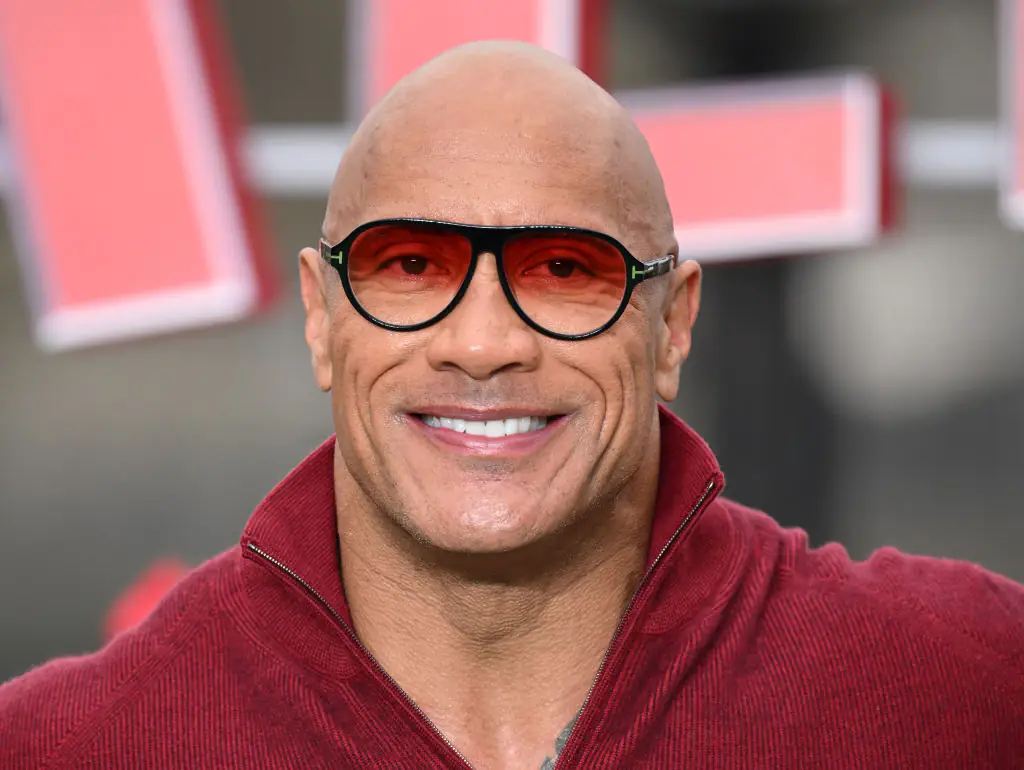 Dwayne Johnson is famously bald. Credit:  Karwai Tang/WireImage/Getty Images 