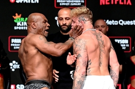 Jake Paul shares savage response after Mike Tyson slaps him during wild weigh-in before fight