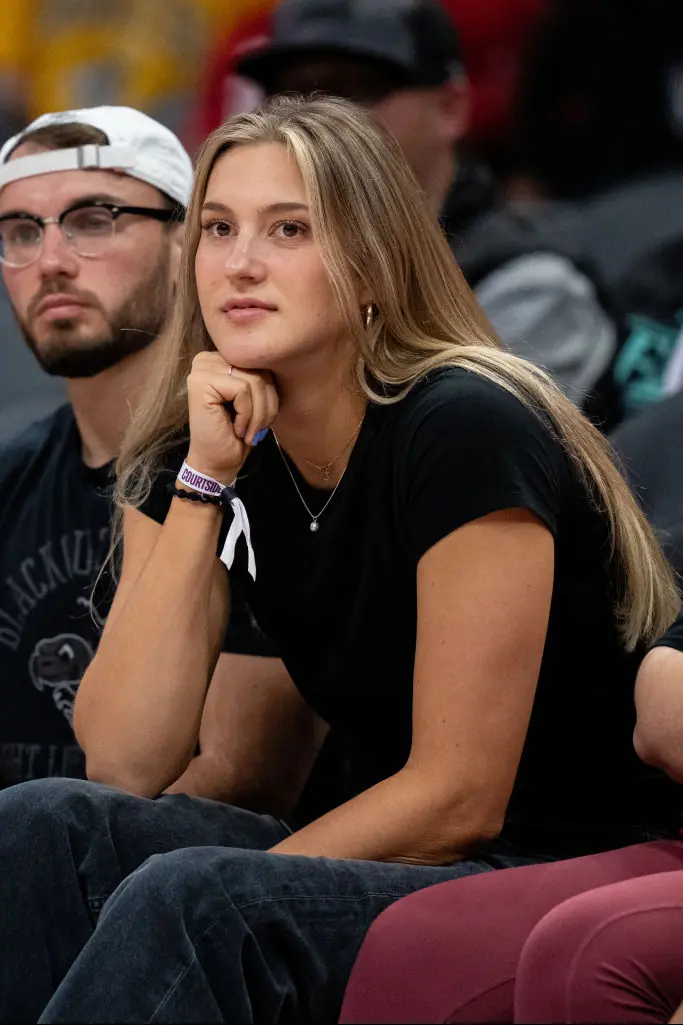 The WNBA star plays for the Las Vegas Aces. Credit: Jacob Kupferman / Getty