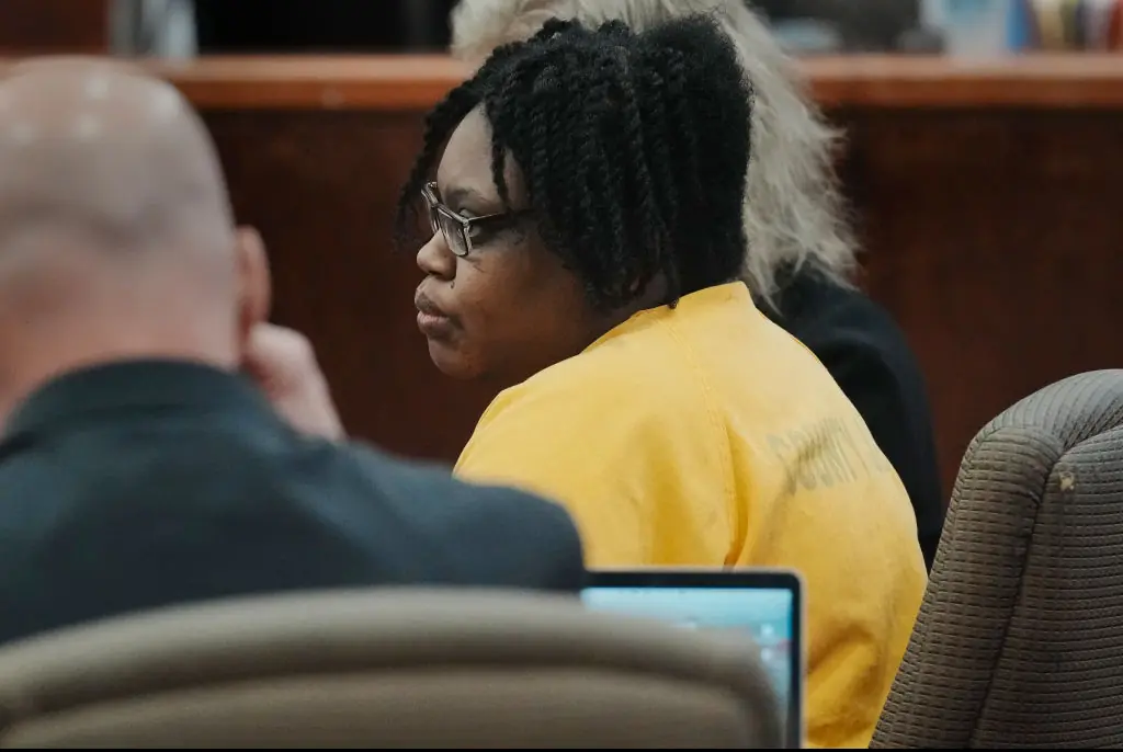 Williams pleaded guilty for her involvement in the death of her son. Credit: Yi-Chin Lee/Houston Chronicle/Getty
