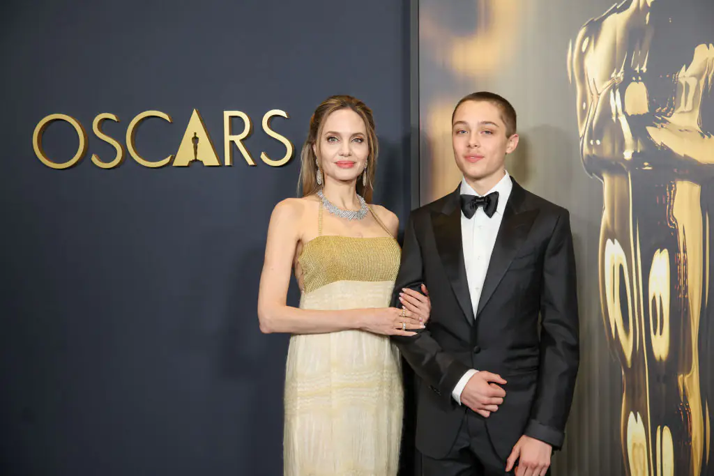 Angelina Jolie and Brad Pitt's son, Knox, makes rare red carpet appearance alongside mom