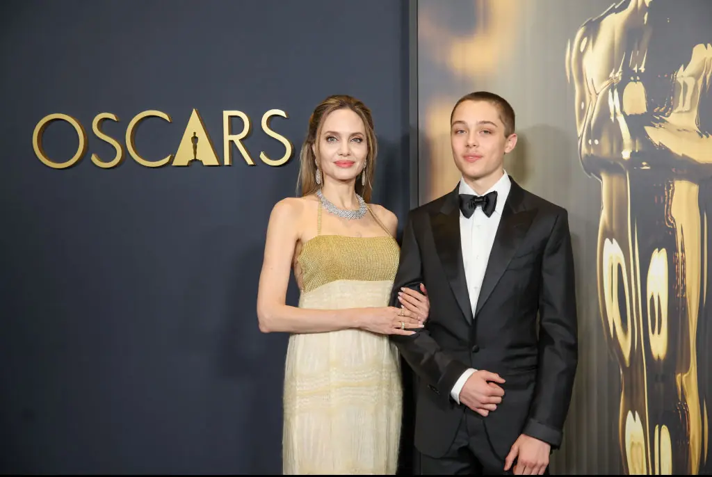 Angelina Jolie and Brad Pitt's son, Knox, makes rare red carpet appearance alongside mom