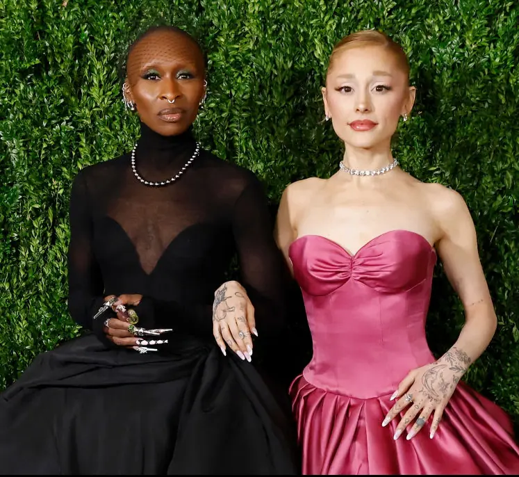 Grande stars alongside Cynthia Erivo in "Wicked." Credit: Taylor Hill/FilmMagic/Getty