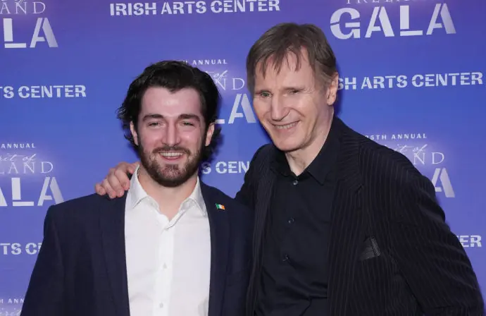 Liam Neeson's son breaks silence on dad's romance with Pamela Anderson