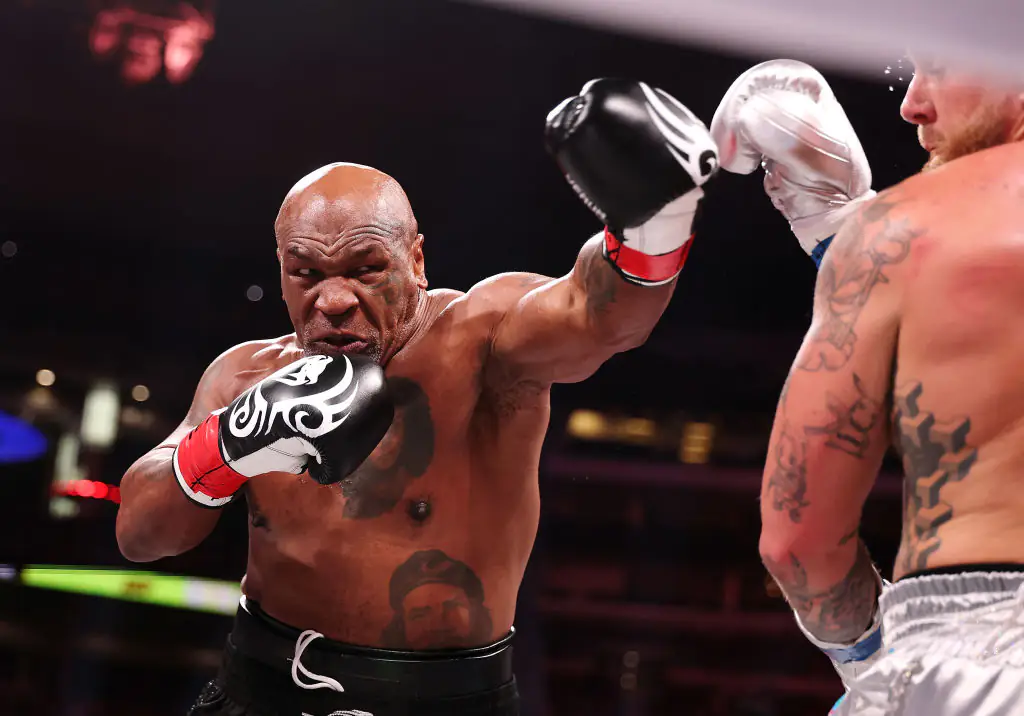 Tyson stated that he would be up for taking on Paul's older brother. Credit: Al Bello/Getty/Netflix © 2024