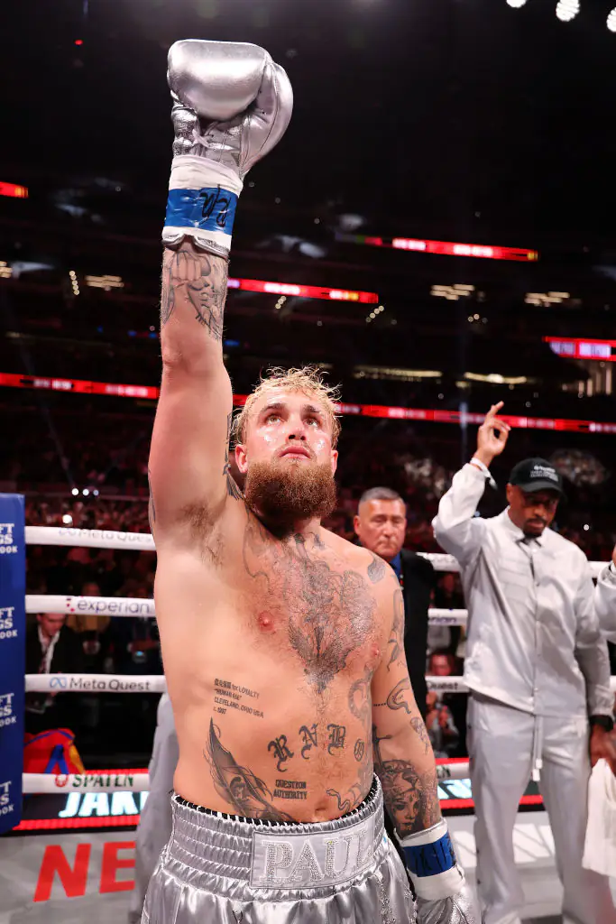Jake Paul can say he beat Mike Tyson. Credit: Al Bello / Getty