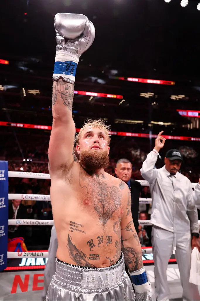 Jake Paul can say he beat Mike Tyson. Credit: Al Bello / Getty