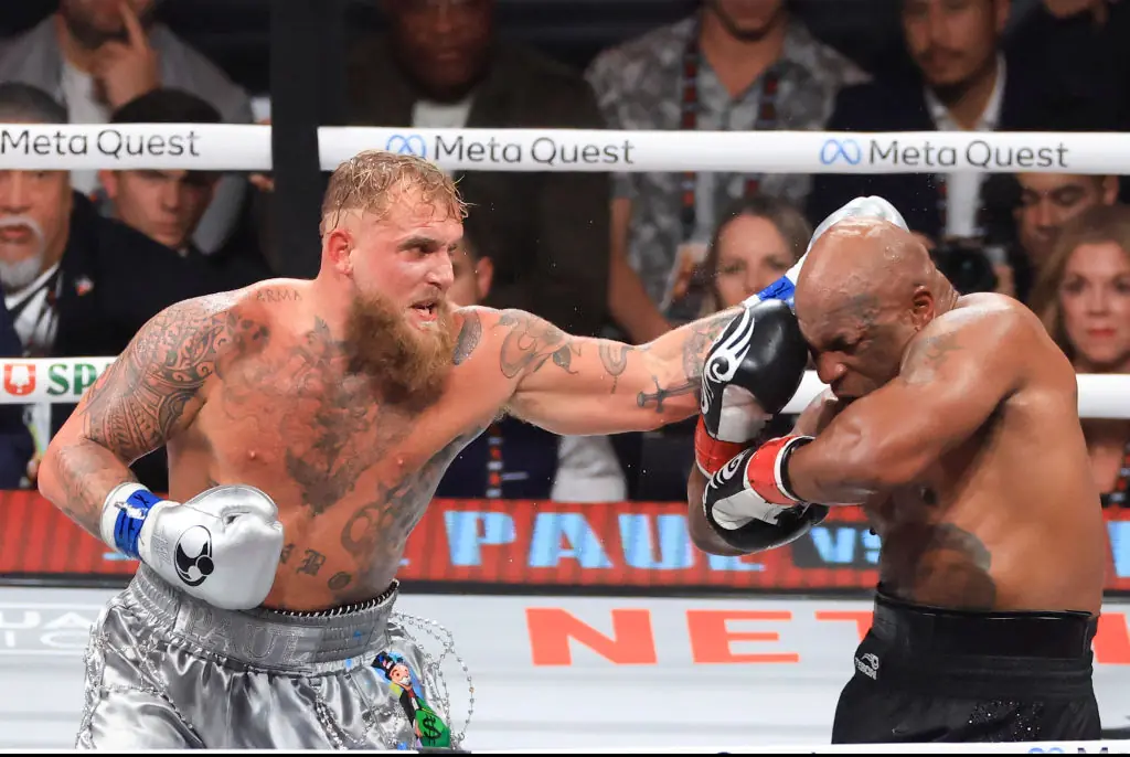 Jake Paul and Mike Tyson's match took place at AT&T Stadium on November 15, 2024. Credit: Christian Petersen / Getty