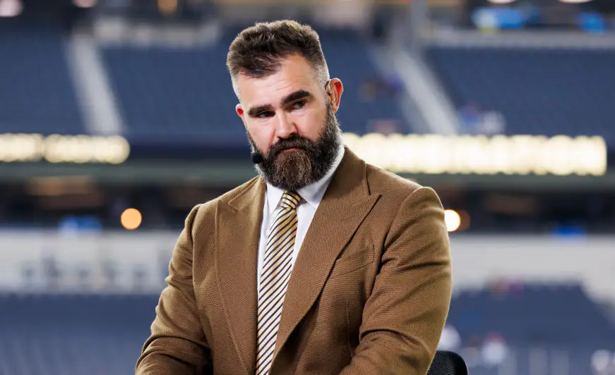 Jason Kelce divides viewers after jokingly calling US cities the 'b******e and armpit of America'