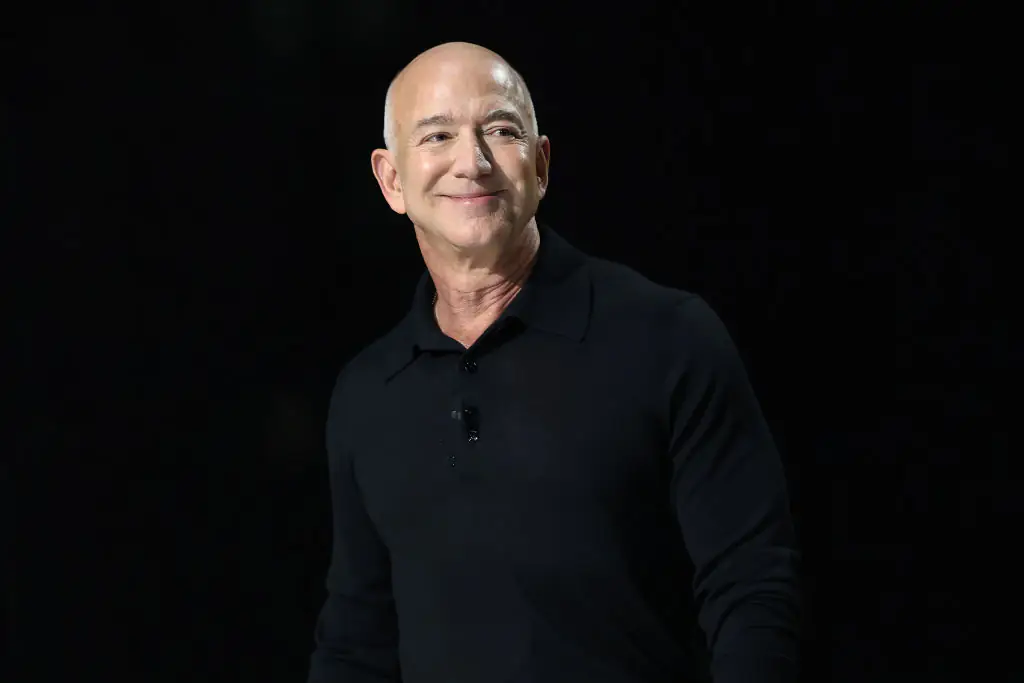 Bezos' rocket failure has set him back billions. Credit: Michael M. Santiago / Getty