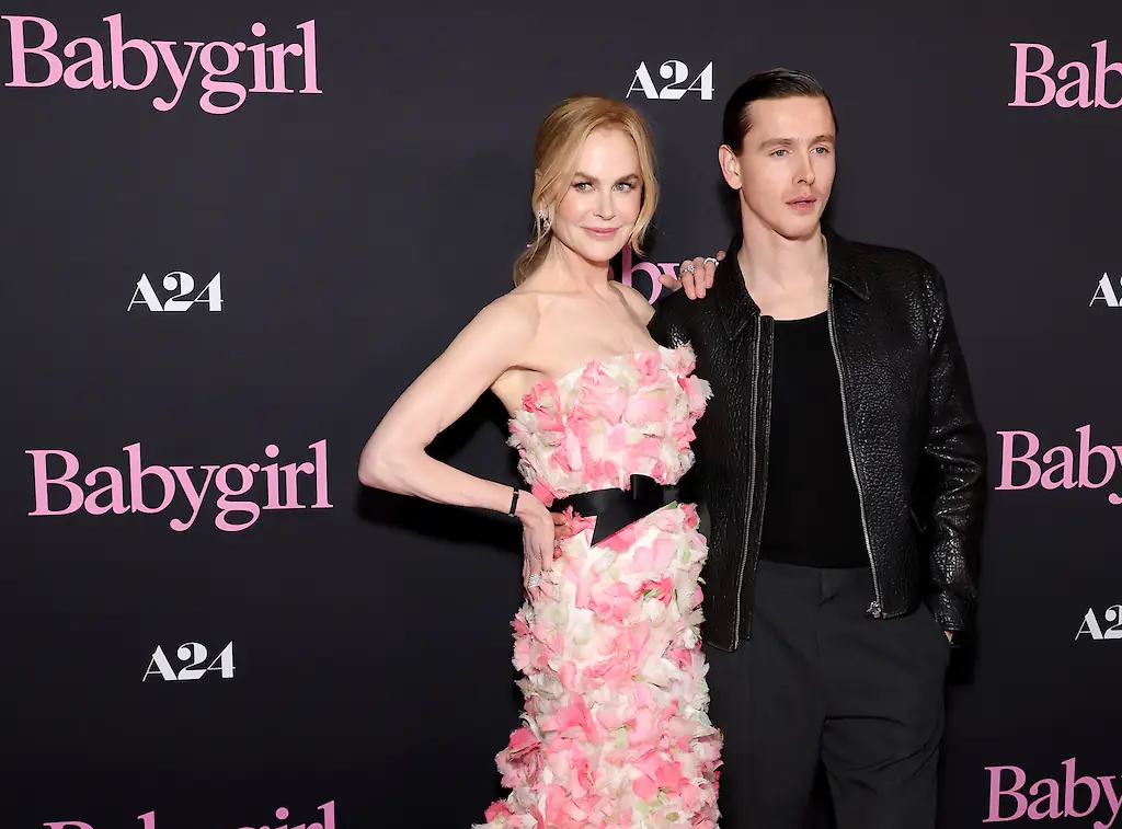 Nicole Kidman and Harris Dickinson. Credit: Monica Schipper/Getty Images