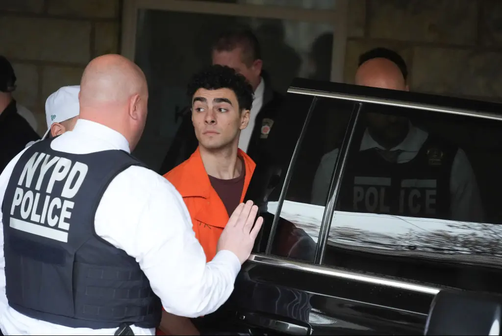 Luigi Mangione after a hearing at Blair County Courthouse on December 19, 2024 in Hollidaysburg, Pennsylvania.Credit: Pool / Getty