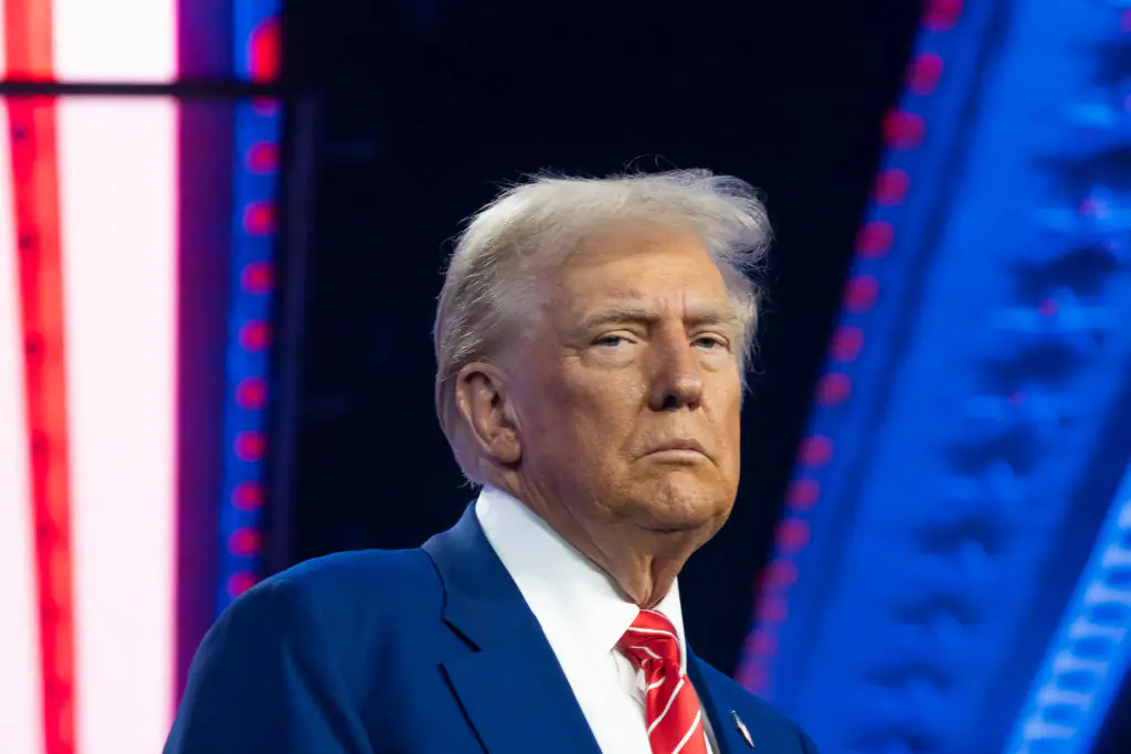Donald Trump has issued a bold warning to the European Union. Credit: Rebecca Noble / Getty