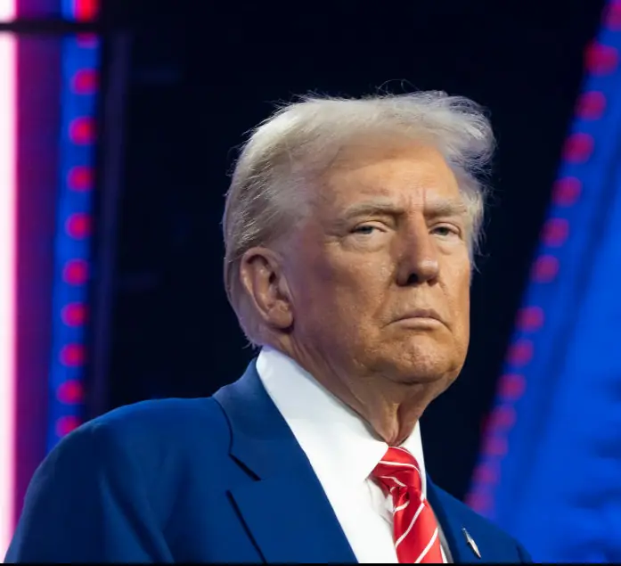 Donald Trump announced the news on Truth Social. Credit: Rebecca Noble / Getty