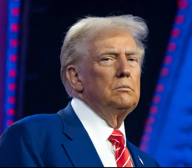 Donald Trump announced the news on Truth Social. Credit: Rebecca Noble / Getty