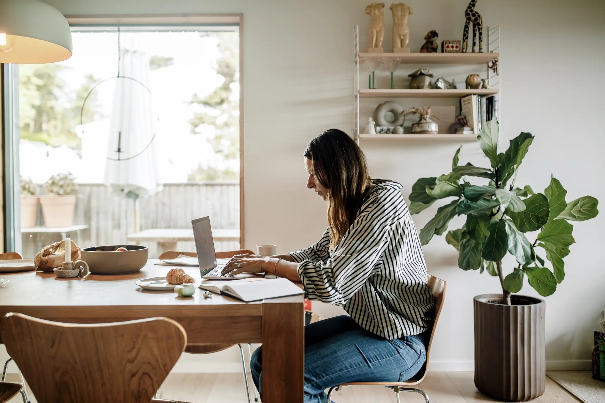 Working from home certainly has its perks. Credit: Maskot / Getty
