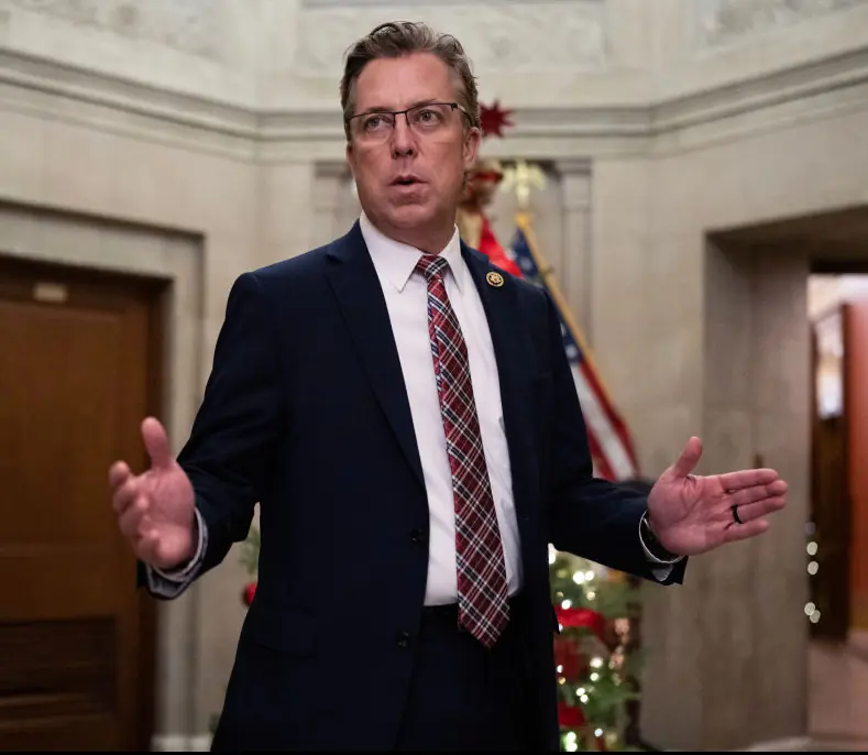 Congressman Tom Ogles has filed for a change to the US Constitution. Credit: Tom Williams/CQ-Roll Call, Inc via Getty Images