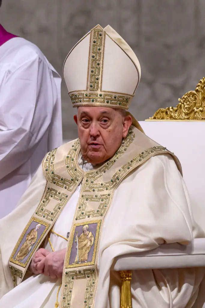 The Pope made his final public appearance on Easter Sunday. Credit: Antonio Masiello / Getty