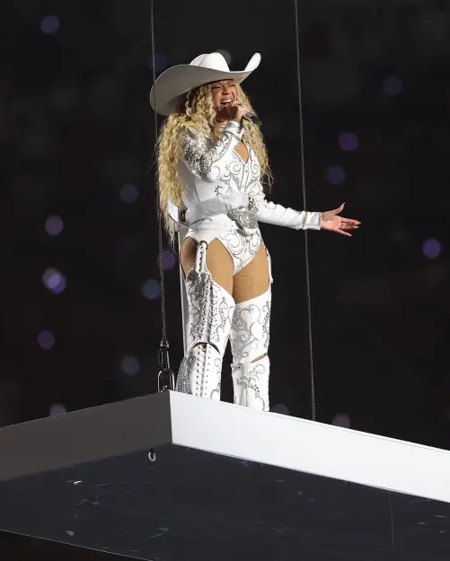 The former Destiny's Child singer put on an incredible performance. Credit: Alex Slitz / Getty