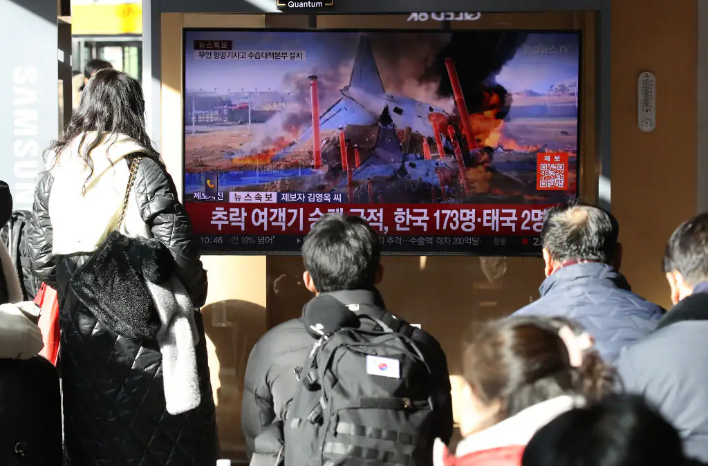 There were 179 victims of the crash. Credit: Chung Sung-Jun/Getty