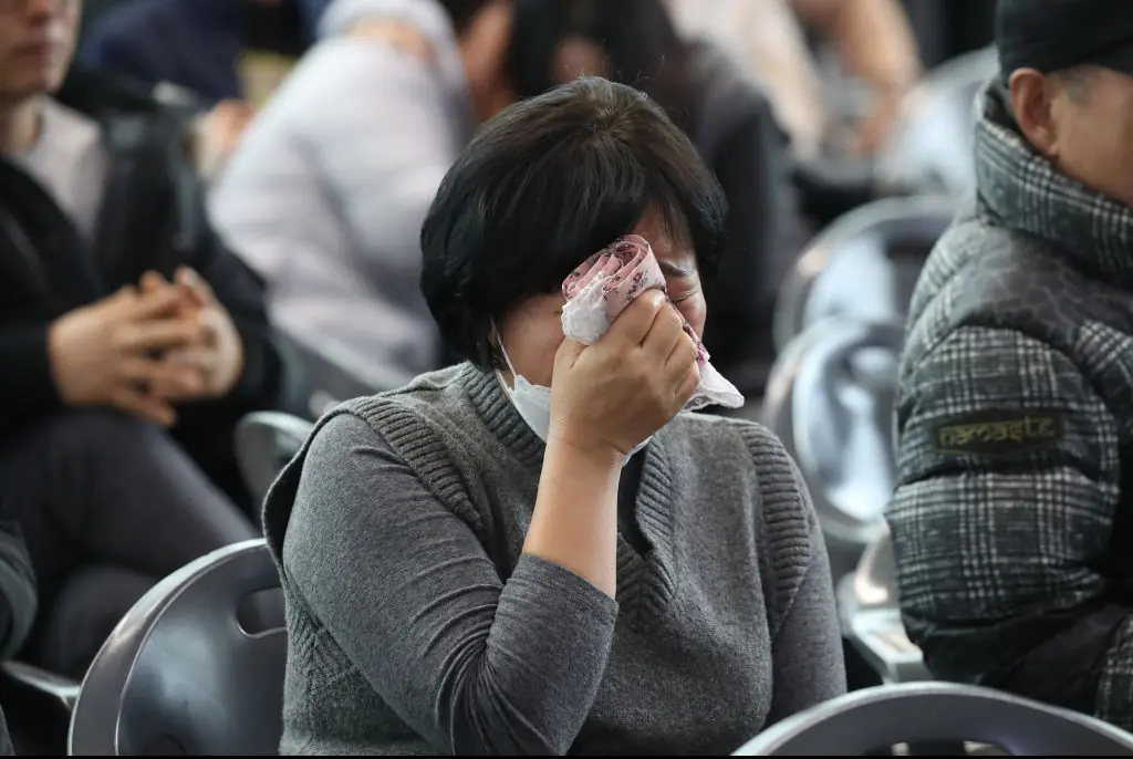 The families of the victims have been notified of their deaths. Credit: Chung Sung-Jun/Getty 