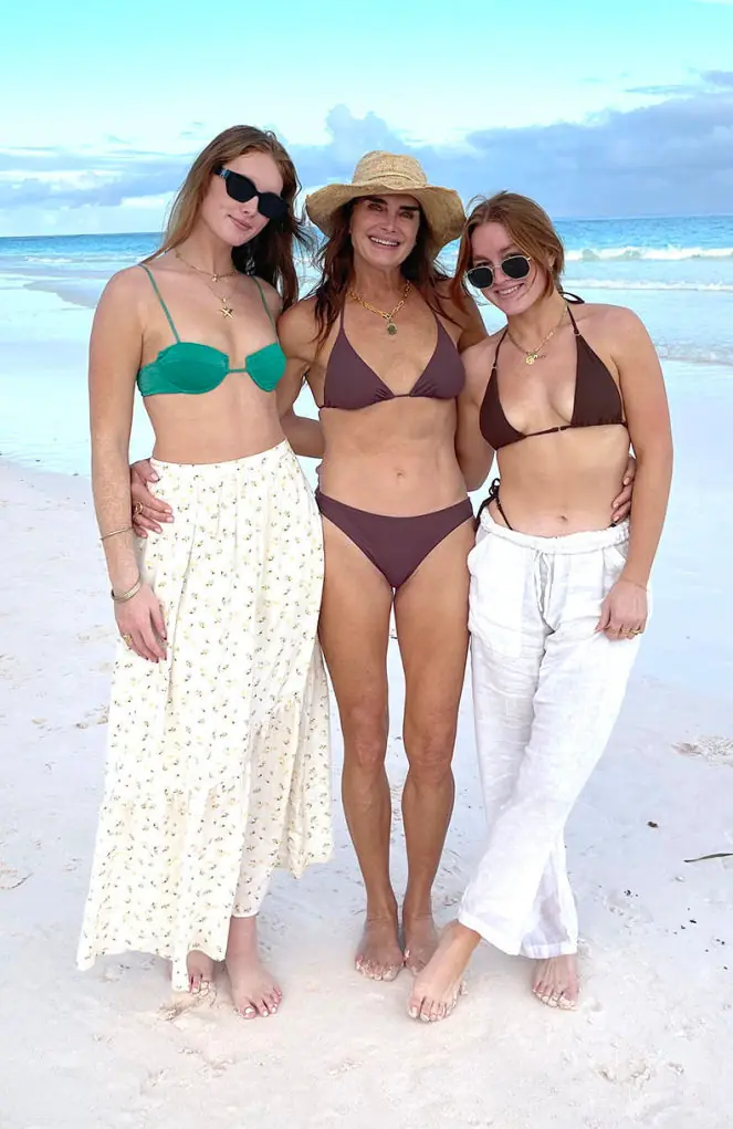 Brooke revealed how her daughters reacted to the revelations. Credit: Michael Simon/Getty Images