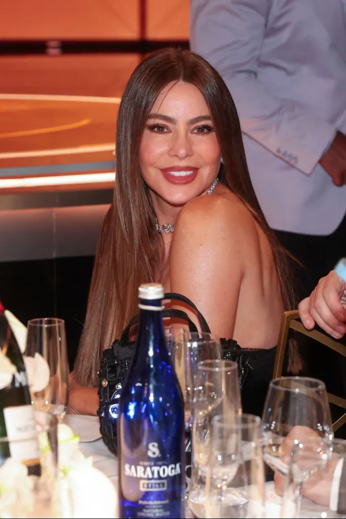 Vergara stole the show at the Golden Globes. Credit: Christopher Polk/GG2025/Getty