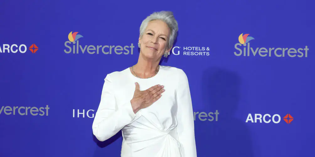 Jamie Lee Curtis, 66, stuns fans as she dons skimpy leotard to recreate 'Perfect' aerobics scene