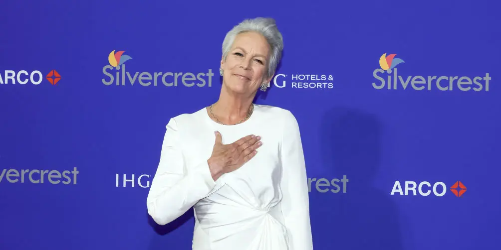 Jamie Lee Curtis, 66, stuns fans as she dons skimpy leotard to recreate 'Perfect' aerobics scene