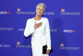 Jamie Lee Curtis, 66, stuns fans as she dons skimpy leotard to recreate 'Perfect' aerobics scene