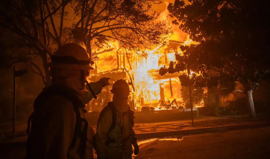 Body of 66-year-old man found clutching garden hose as he battled to protect home from LA fires
