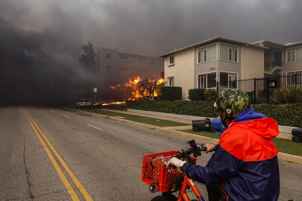 Insurers are not expected to cover all the wildfire costs. Credit: NurPhoto / Getty