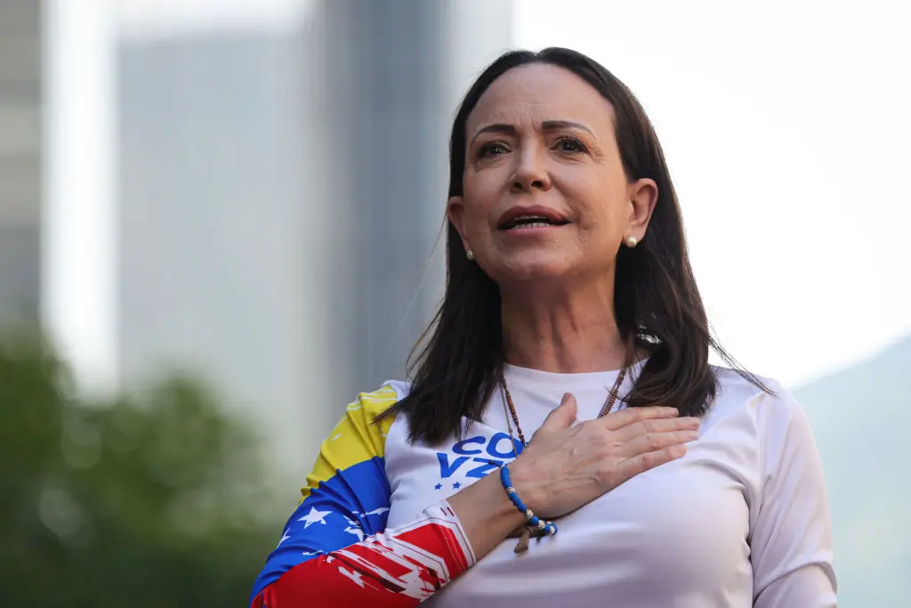 María Corina Machado. Credit: Jesus Vargas / Getty
