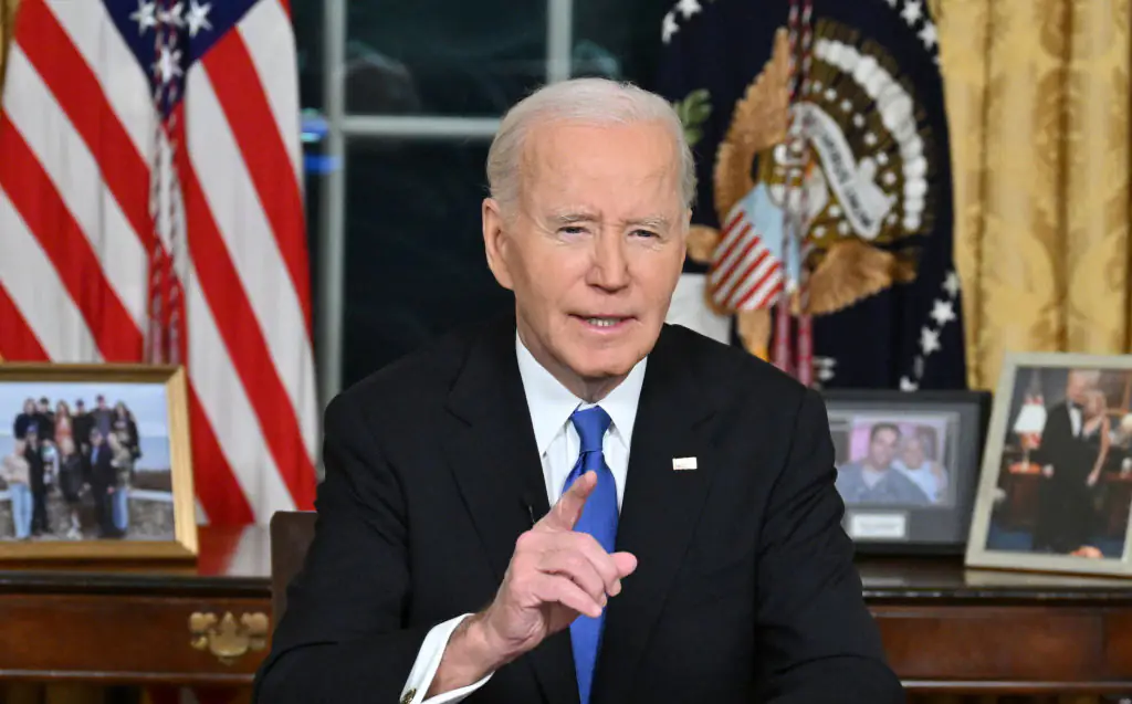 Joe Biden was diagnosed with cancer in 2024. Credit: Pool / Getty